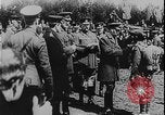 Image of King George V awards field ribbons WWI France, 1916, second 10 stock footage video 65675078700