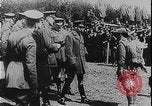 Image of King George V awards field ribbons WWI France, 1916, second 17 stock footage video 65675078700
