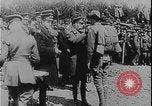 Image of King George V awards field ribbons WWI France, 1916, second 18 stock footage video 65675078700