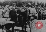 Image of King George V awards field ribbons WWI France, 1916, second 19 stock footage video 65675078700