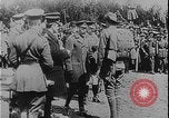 Image of King George V awards field ribbons WWI France, 1916, second 24 stock footage video 65675078700