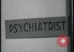 Image of prison psychiatrist at work United States USA, 1937, second 17 stock footage video 65675078710