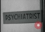 Image of prison psychiatrist at work United States USA, 1937, second 21 stock footage video 65675078710