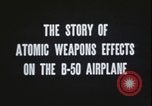 Image of nuclear test Nevada USA, 1953, second 24 stock footage video 65675078726