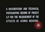 Image of nuclear test Nevada USA, 1953, second 31 stock footage video 65675078726