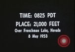Image of nuclear test Nevada USA, 1953, second 40 stock footage video 65675078726