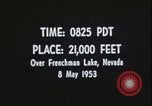 Image of nuclear test Nevada USA, 1953, second 48 stock footage video 65675078726