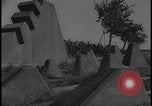 Image of Siegfried Line laborers Baugesellschaft Saarlouis Germany, 1938, second 37 stock footage video 65675078733