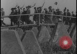 Image of Siegfried Line laborers Baugesellschaft Saarlouis Germany, 1938, second 42 stock footage video 65675078733
