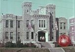 Image of police car rural road United States USA, 1964, second 7 stock footage video 65675078748