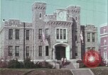 Image of police car rural road United States USA, 1964, second 10 stock footage video 65675078748