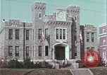 Image of police car rural road United States USA, 1964, second 11 stock footage video 65675078748