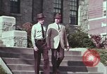 Image of police car rural road United States USA, 1964, second 21 stock footage video 65675078748