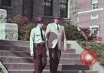 Image of police car rural road United States USA, 1964, second 22 stock footage video 65675078748
