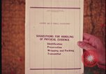 Standbild FBI-Labornachweis-Paket geöffnet United States USA, 1970, aus Sekunde 40 historischem Filmmaterial Videoclip 65675078751