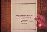 Standbild FBI-Labornachweis-Paket geöffnet United States USA, 1970, aus Sekunde 41 historischem Filmmaterial Videoclip 65675078751
