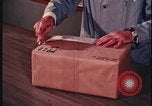 Standbild FBI-Labornachweis-Paket geöffnet United States USA, 1970, aus Sekunde 52 historischem Filmmaterial Videoclip 65675078751