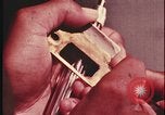 Image of crime evidence gathered examined United States USA, 1970, second 36 stock footage video 65675078754