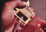 Image of crime evidence gathered examined United States USA, 1970, second 37 stock footage video 65675078754