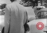 Image of car dealer alerts FBI stolen automobile Maryland United States USA, 1956, second 3 stock footage video 65675078757