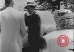Image of car dealer alerts FBI stolen automobile Maryland United States USA, 1956, second 4 stock footage video 65675078757