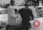 Image of car dealer alerts FBI stolen automobile Maryland United States USA, 1956, second 9 stock footage video 65675078757
