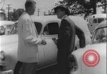 Image of car dealer alerts FBI stolen automobile Maryland United States USA, 1956, second 10 stock footage video 65675078757