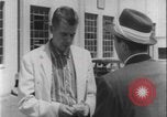 Image of car dealer alerts FBI stolen automobile Maryland United States USA, 1956, second 14 stock footage video 65675078757
