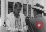 Image of car dealer alerts FBI stolen automobile Maryland United States USA, 1956, second 16 stock footage video 65675078757