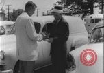 Image of car dealer alerts FBI stolen automobile Maryland United States USA, 1956, second 18 stock footage video 65675078757