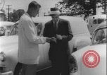 Image of car dealer alerts FBI stolen automobile Maryland United States USA, 1956, second 28 stock footage video 65675078757