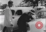 Image of car dealer alerts FBI stolen automobile Maryland United States USA, 1956, second 35 stock footage video 65675078757