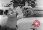 Image of car dealer alerts FBI stolen automobile Maryland United States USA, 1956, second 41 stock footage video 65675078757