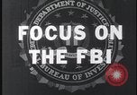 Standbild Studenten der FBI-Akademie schwören Quantico VA USA, 1959, aus Sekunde 1 historischem Filmmaterial Videoclip 65675078759