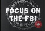 Standbild Studenten der FBI-Akademie schwören Quantico VA USA, 1959, aus Sekunde 3 historischem Filmmaterial Videoclip 65675078759