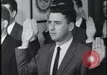 Standbild Studenten der FBI-Akademie schwören Quantico VA USA, 1959, aus Sekunde 14 historischem Filmmaterial Videoclip 65675078759