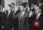 Standbild Studenten der FBI-Akademie schwören Quantico VA USA, 1959, aus Sekunde 33 historischem Filmmaterial Videoclip 65675078759