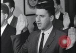 Standbild Studenten der FBI-Akademie schwören Quantico VA USA, 1959, aus Sekunde 46 historischem Filmmaterial Videoclip 65675078759