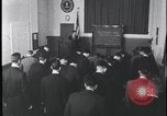 Standbild Studenten der FBI-Akademie schwören Quantico VA USA, 1959, aus Sekunde 52 historischem Filmmaterial Videoclip 65675078759