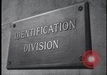 Image of FBI Identification Division fingerprint library United States USA, 1959, second 15 stock footage video 65675078762