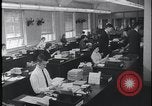 Image of FBI Identification Division fingerprint library United States USA, 1959, second 41 stock footage video 65675078762