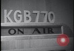 Image of FBI KGB770 radio station Washington DC USA, 1959, second 17 stock footage video 65675078763