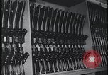 Image of FBI Academy gun vault Quantico Virginia USA, 1959, second 9 stock footage video 65675078764