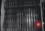 Image of FBI Academy gun vault Quantico Virginia USA, 1959, second 26 stock footage video 65675078764