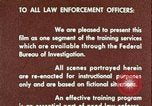 Image of police shootout with robber Washington DC USA, 1967, second 3 stock footage video 65675078768