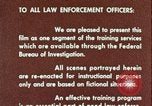 Image of police shootout with robber Washington DC USA, 1967, second 10 stock footage video 65675078768