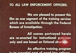 Image of police shootout with robber Washington DC USA, 1967, second 13 stock footage video 65675078768