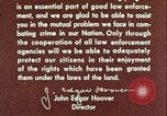 Image of police shootout with robber Washington DC USA, 1967, second 33 stock footage video 65675078768