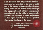 Image of police shootout with robber Washington DC USA, 1967, second 44 stock footage video 65675078768