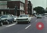 Image of police shootout with robber Washington DC USA, 1967, second 50 stock footage video 65675078768